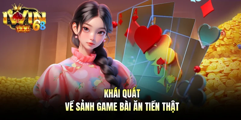 Khái quát về sảnh game bài ăn tiền thật
