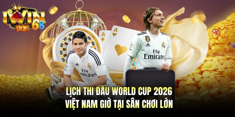 Lịch thi đấu World Cup 2026 Việt Nam giờ tại sân chơi lớn 