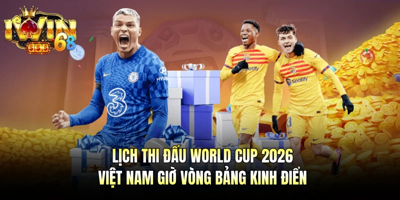 Lịch thi đấu World Cup 2026 Việt Nam giờ vòng bảng kinh điển