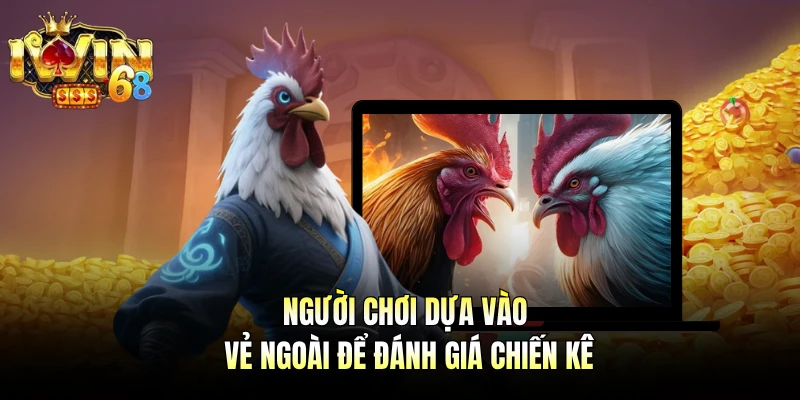 Người chơi dựa vào vẻ ngoài để đánh giá chiến kê