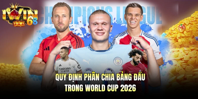 Quy định phân chia bảng đấu trong World Cup 2026